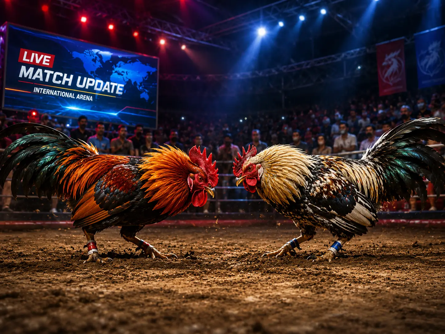 Live cock fighting news and match updates